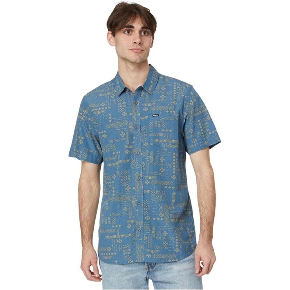 O'Neill Mens Oasis Eco Button Up Shirt, NWT